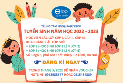 TUYỂN SINH NĂM HỌC MỚI 2022-2023